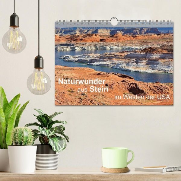 Produktbild: Naturwunder aus Stein im Westen der USA (Wandkalender 2026 DIN A4 quer), CALVENDO Monatskalender