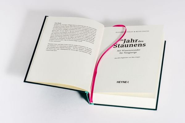 Produktbild: Ein Jahr des Staunens