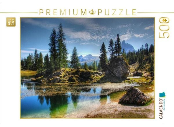 CALVENDO Puzzle Ein Motiv aus dem Kalender dolomiten | 500 Teile Lege-Größe 48 × 36 cm Foto-Puzzle für Erwachsene