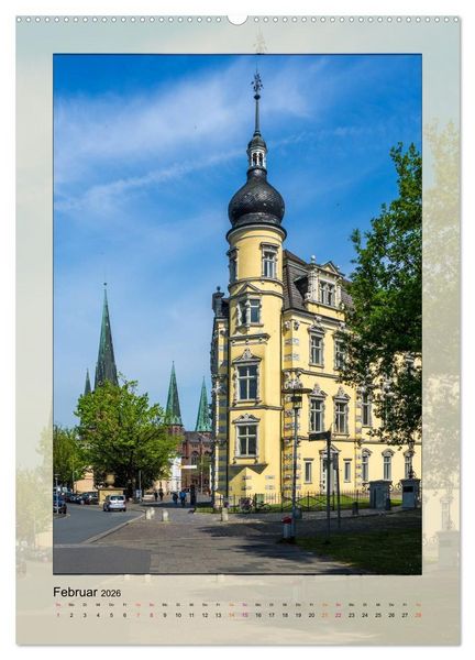 Produktbild: Oldenburger Spitzen (Wandkalender 2026 DIN A2 hoch), CALVENDO Monatskalender
