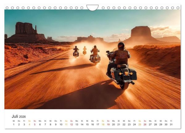 Produktbild: Zeitreise auf Asphalt (Wandkalender 2026 DIN A4 quer), CALVENDO Monatskalender
