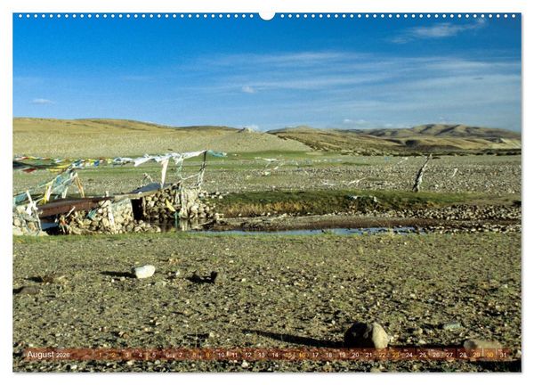 Produktbild: Tibet Das vergessene Land (Wandkalender 2026 DIN A2 quer), CALVENDO Monatskalender
