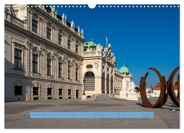 Produktbild: St&auml;dtereise Wien (Wandkalender 2026 DIN A3 quer), CALVENDO Monatskalender