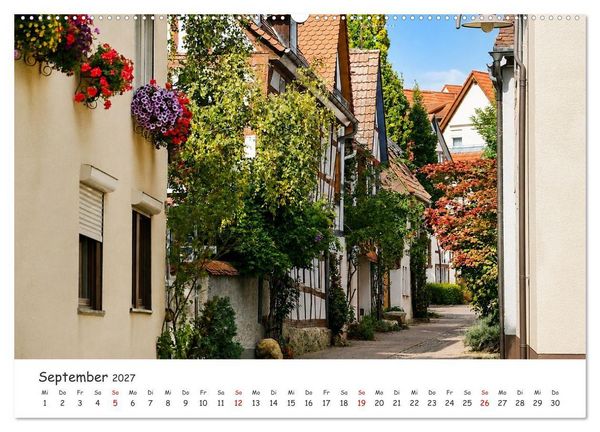 Produktbild: Hofheim Idylle am Tauns (Wandkalender 2027 DIN A2 quer), CALVENDO Monatskalender