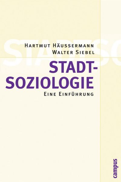 Produktbild: Stadtsoziologie