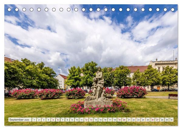 Produktbild: STETTIN Impressionen aus dem Stadtherzen (Tischkalender 2026 DIN A5 quer), CALVENDO Monatskalender