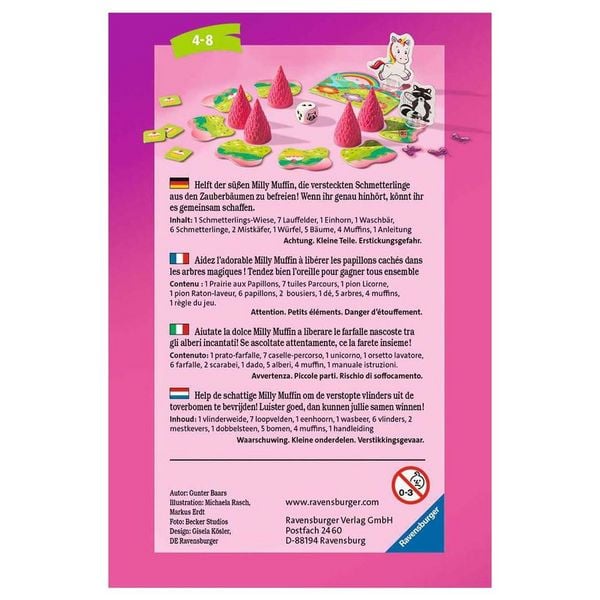 Produktbild: Milly Muffin - Reisespiel ab 4 Jahre