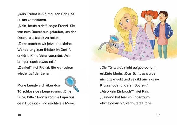 Die drei !!!, Bücherhelden 2. Klasse, Tatort Baumhaus