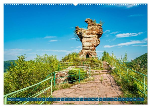 Produktbild: Burgen in Rheinland-Pfalz (hochwertiger Premium Wandkalender 2026 DIN A2 quer), Kunstdruck in Hochglanz