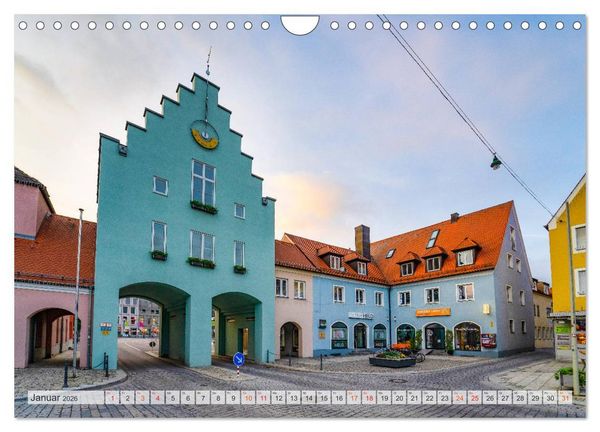 Produktbild: Neumarkt in der Oberpfalz Impressionen (Wandkalender 2026 DIN A4 quer), CALVENDO Monatskalender