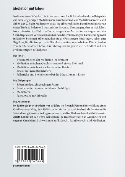 Produktbild: Mediation mit Erben