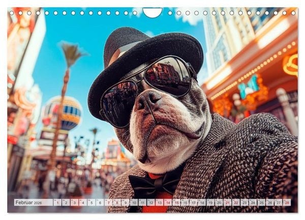 Produktbild: HUNDE-SELFIES Tierischer Outdoorspa&szlig; (Wandkalender 2026 DIN A4 quer), CALVENDO Monatskalender