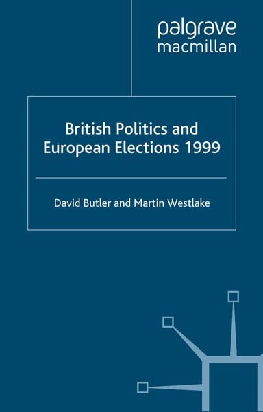 Produktbild: British Politics and European Elections 1999