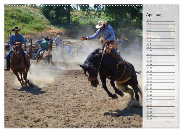 Produktbild: Faszination Rodeo (Wandkalender 2026 DIN A2 quer), CALVENDO Monatskalender