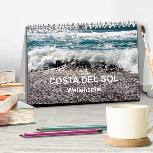 Produktbild: COSTA DEL SOL - Wellenspiel (Tischkalender 2026 DIN A5 quer), CALVENDO Monatskalender