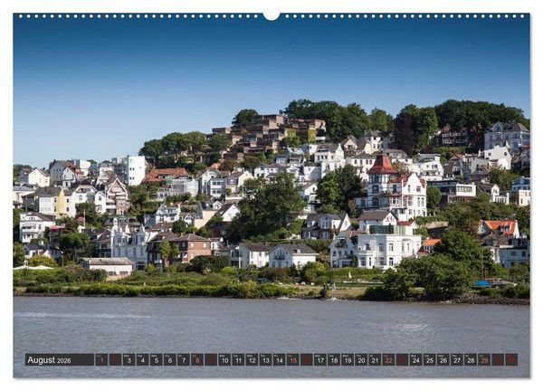 Produktbild: Hamburg.Discover northern Germany&rsquo;s cosmopolitan city (High Quality Premium Wall Calendar 2026 DIN A2 landscape),CALVENDO 12 Month Wall Calendar