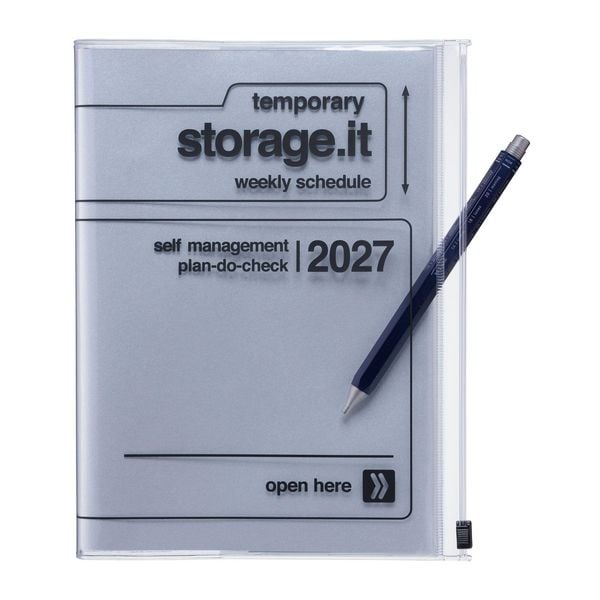 Produktbild: MARK'S 2026/27 Diary A5 Storage.it // Silver