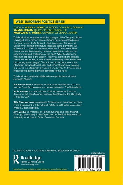 Produktbild: Decision making in the EU before and after the Lisbon Treaty