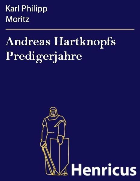 Produktbild: Andreas Hartknopfs Predigerjahre