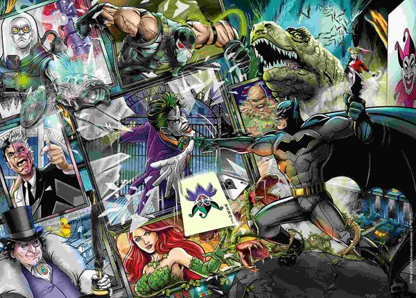 Produktbild: Erwachsenenpuzzle 1000 Teile - DC Comics - Batman