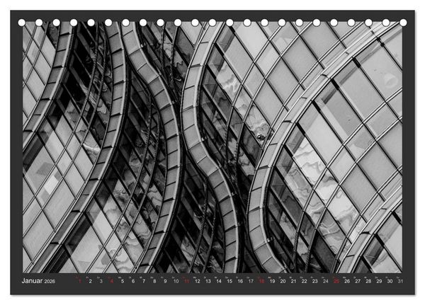Produktbild: Architektur - Fassaden im Detail 2026 (Tischkalender 2026 DIN A5 quer), CALVENDO Monatskalender