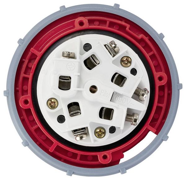 Produktbild: Sygonix SY-6796256 CEE Stecker 63A 5polig 400 V/AC 1St.