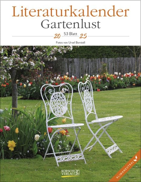 Literaturkalender Gartenlust 2025