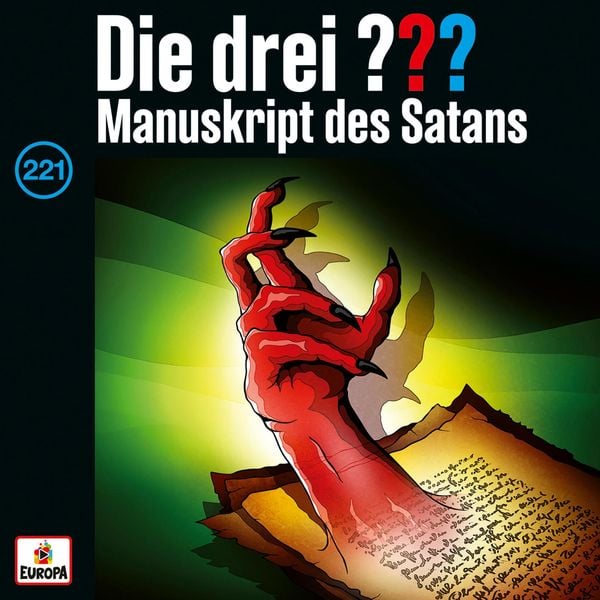 Produktbild: Folge 221: Die drei ??? und das Manuskript des Satans