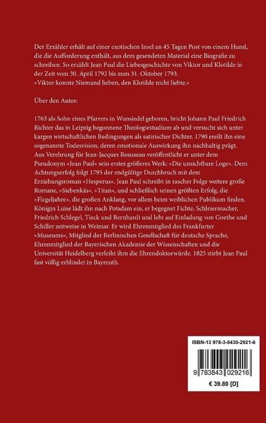 Produktbild: Hesperus oder 45 Hundsposttage