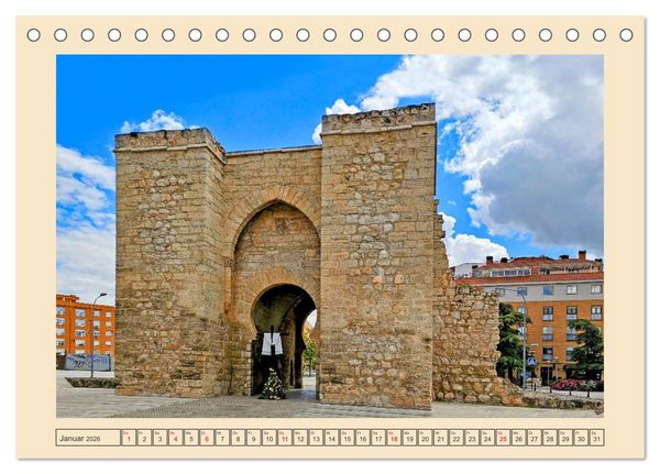 Produktbild: Kastilien - La Mancha (Tischkalender 2026 DIN A5 quer), CALVENDO Monatskalender