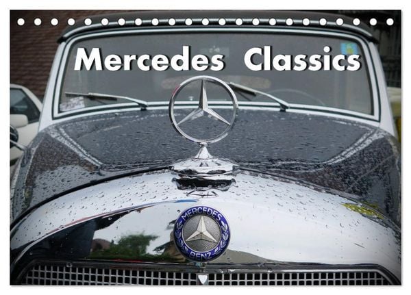 Produktbild: Mercedes Classics (Tischkalender 2026 DIN A5 quer), CALVENDO Monatskalender