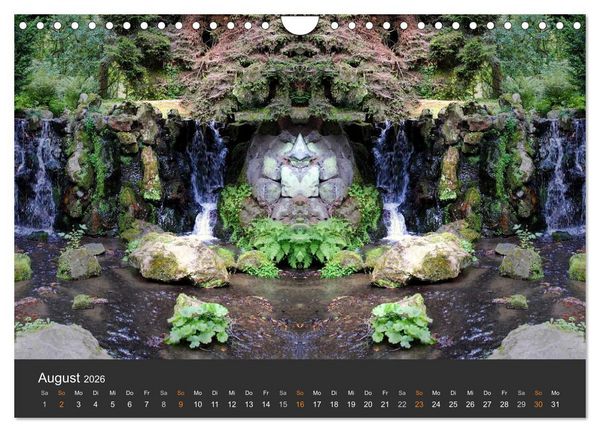 Produktbild: Spiegelwelten - Im Reich der Naturwesen (Wandkalender 2026 DIN A4 quer), CALVENDO Monatskalender