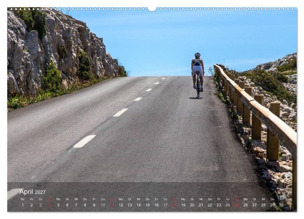 Produktbild: Mit dem Rennrad auf Mallorca (hochwertiger Premium Wandkalender 2027 DIN A2 quer), Kunstdruck in Hochglanz