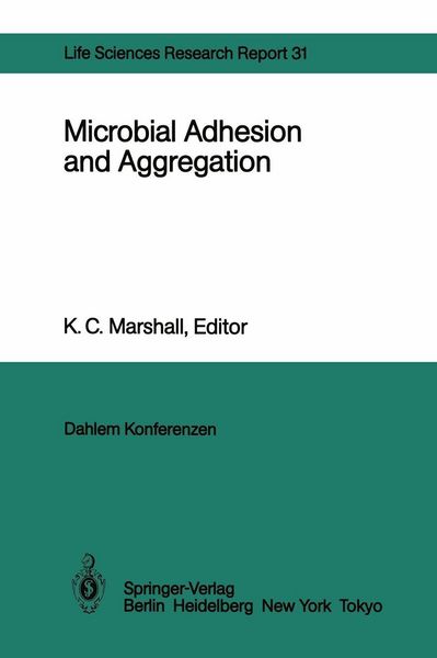 Produktbild: Microbial Adhesion and Aggregation