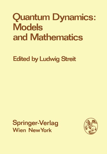 Produktbild: Quantum Dynamics: Models and Mathematics