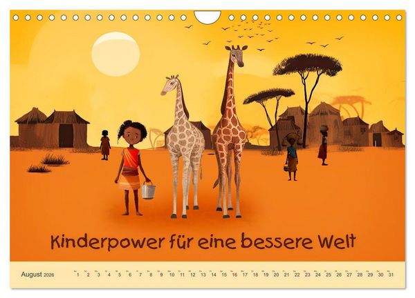 Produktbild: Friedensboten - Stimmen der Hoffnung (Wandkalender 2026 DIN A4 quer), CALVENDO Monatskalender