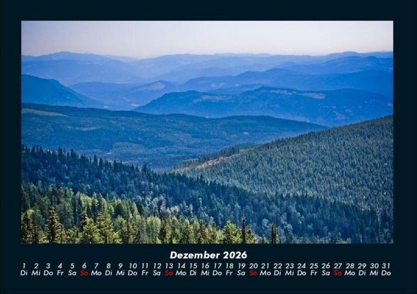 Produktbild: Berge 2026 Fotokalender DIN A4