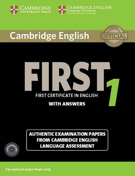 Produktbild: Cambridge English First 1 for updated exam