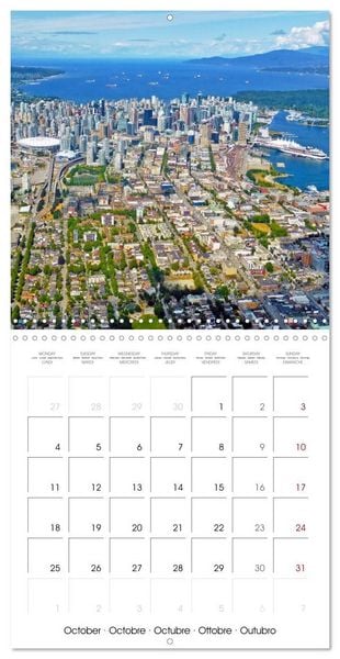 Produktbild: Vancouver Canada (Wall Calendar 2027 12 &times; 12 Inch) CALVENDO 12 Month Wall Calendar