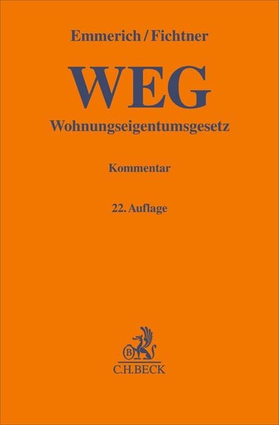 Produktbild: Wohnungseigentumsgesetz. WEG