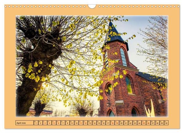 Produktbild: Gr&uuml;ne Welt DAMME (Wandkalender 2026 DIN A3 quer), CALVENDO Monatskalender