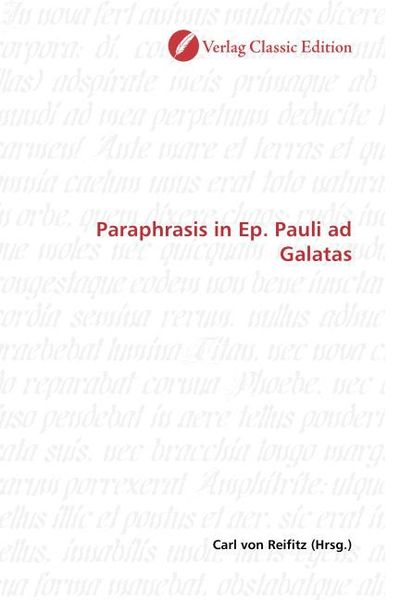 Produktbild: Paraphrasis in Ep. Pauli ad Galatas