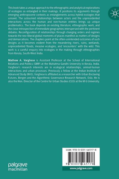 Produktbild: Entangled Ecologies as Metaphors of State Design