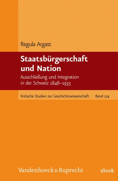 Produktbild: Staatsb&uuml;rgerschaft und Nation