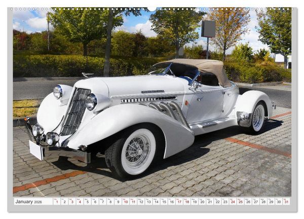 Produktbild: American Classic Cars - Photo collection (Wall Calendar 2026 DIN A2 landscape), CALVENDO 12 Month Wall Calendar