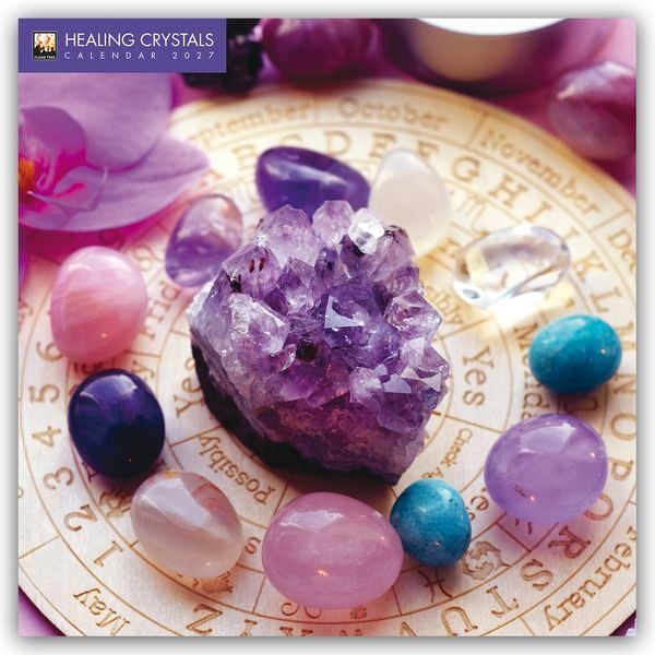 Produktbild: Healing Crystals &ndash; Heilsteine &ndash; Heilkristalle 2027 &ndash; Original Flame Tree Publishing-Kalender [Kalender]