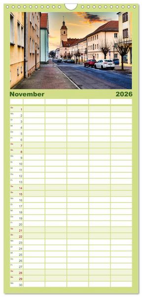 Produktbild: Familienplaner 2026 - Anklam und Umgebung mit 5 Spalten (Wandkalender, 21 x 45 cm) CALVENDO