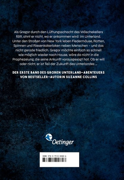 Produktbild: Gregor 1. Gregor und die graue Prophezeiung