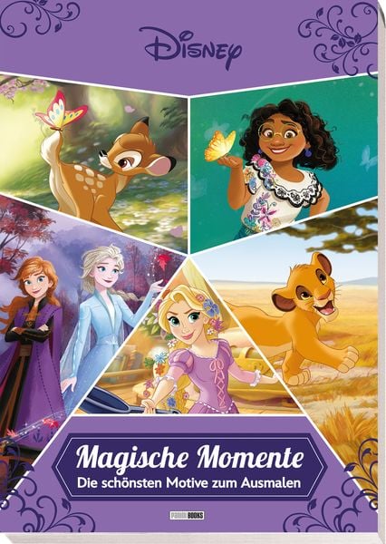 Produktbild: Disney: Magische Momente - Die sch&ouml;nsten Motive zum Ausmalen