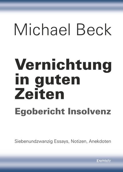 Produktbild: Vernichtung in guten Zeiten